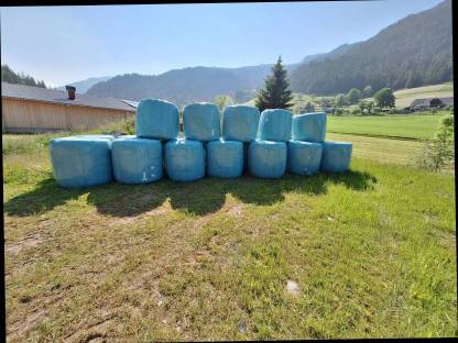 Bild 2:Bio Silage Rundballen