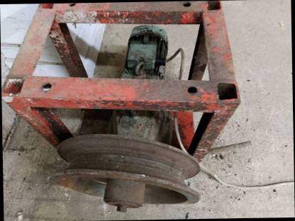 Bild 3:Elektromotor inkl. Getriebe