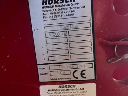 Bild 3:Horsch Express 3KR