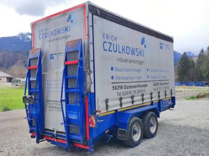 Bild 2:Tieflader Tandem-Tieflader Blomenröhr