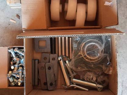 Bild 5:Silowalze Verdichtungs-Walze Silagewalze Bausatz