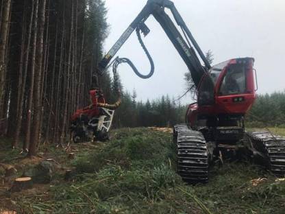 Bild 3:KOMATSU 931XC 8x8 Harvester