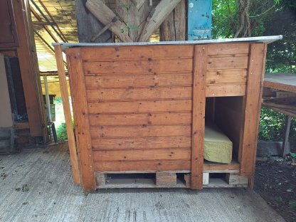 Hundehütte Eigenbau