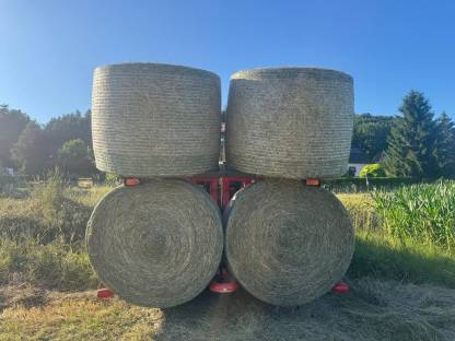 Bild 4:Ballengabel 4-fach für Silage, Heu und Stroh