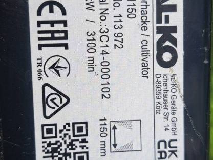 Bild 3:AL-KO Motorhacke MH 1150