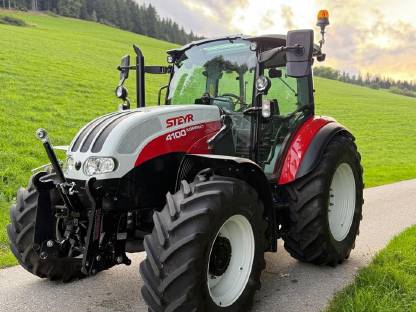 Steyr 4100 Kompakt HILO 1,5 Stage V, EZ 01/2023, 197 Bstd.