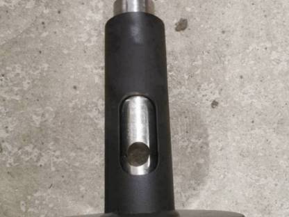 Bild 2:Schlagwerkzeug zum Seil pressen