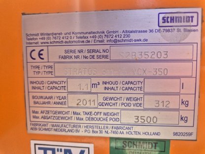 Bild 5:Schmidt Stratos B11-15 VCX-350