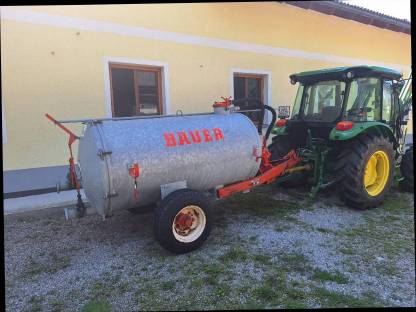 Bild 3:Bauer Güllefass 2.100l V 22 UV