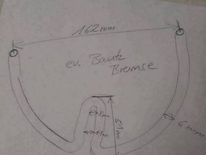 Bild 2:Bügel Federn Bremse ev. Bautz