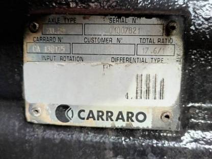 Bild 4:Carraro HD 20.29 Vorderachse für Valtra 8000er Serie