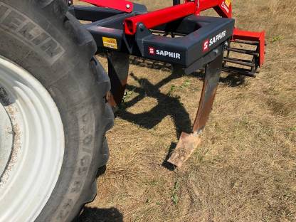 Bild 3:Tiefenlockerer Saphir