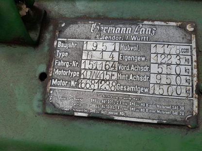 Bild 3:Hermann Lanz Aulendorf Schlepper