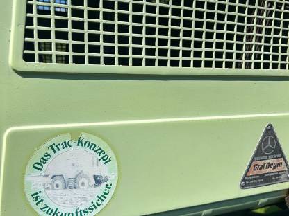 Bild 9:MB Trac 700 mit Forstkran