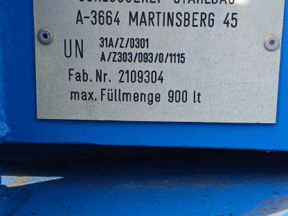 Bild 4:Mobiler Tank 900 l