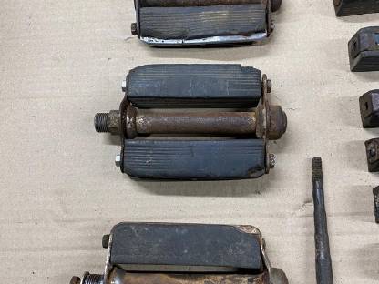 Bild 2:Puch Assmann Pedale - Gummi - Pedale Teile HMW, Puch, Styria