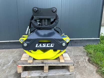 Bild 3:Holzgreifer Bagger Festanbau Holzzange Lasco