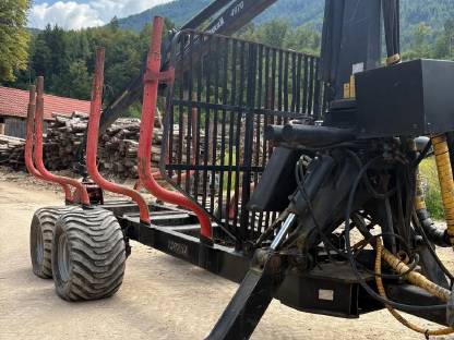 Bild 5:Forstkran Nokka – verstärkt, mit Joysticksteuerung & neuer Hydraulikpumpe