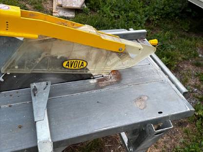 Bild 6:Avola IC 450-10 Kreissäge