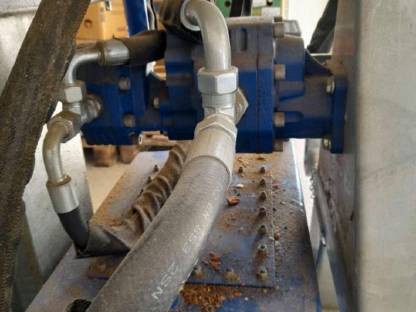 Bild 4:Binderberger Holzspalter HZE 20 stehend