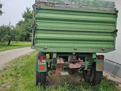 Bild 5:Anhänger, 2-Achser, 15 t Nzl., guter Zustand, ehem. Luftkipper
