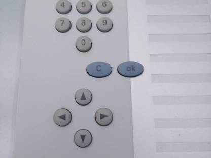 Bild 2:Defektes Operator Panel Siemens GMA BF DT 1000 CF