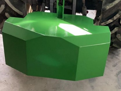 Bild 2:Frontgewicht 800 kg