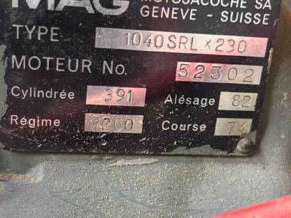 Bild 7:Einachsschlepper Archerli MA250