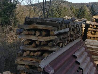 Bild 3:Brennholz Eiche