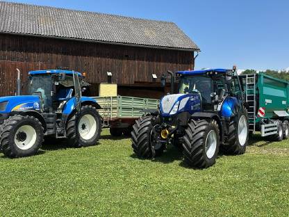 Bild 6:Transportarbeiten mit Pühringer-Abschiebemulde