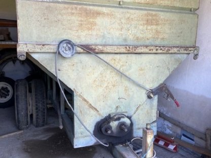 Verkaufe Containeranhänger mit Schneckenentleerung