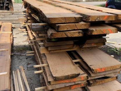 Bild 9:Eichenholz Schnittware, 30, 50 mm