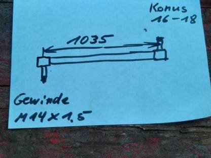 Bild 2:Lenkstange Deutz Traktor