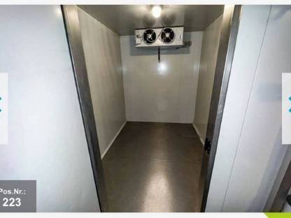 Bild 4:Kühlzelle, Kühlraum mit Tiefkühlraum, Tiefkühlzelle
