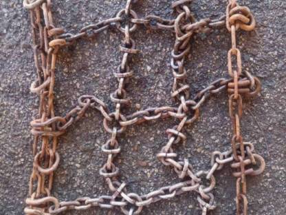 Bild 2:Schneeketten Doppelspur