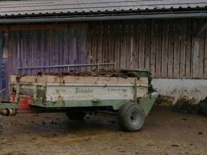 Bild 2:Schicht Miststreuer