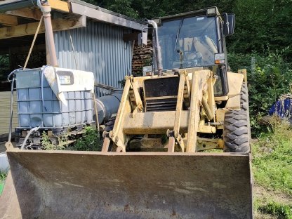 Bild 3:Bagger Lader MF 50 HX