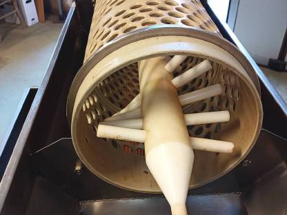 Bild 5:Abbeermaschine (Rebler) Wottle A2-300