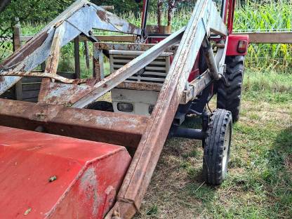 Bild 2:Steyr 540 mit Frontlader