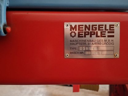 Miststreuer Mengele S 380 VR