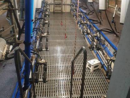 Bild 3:De Laval Melkstand, Bj. 2015