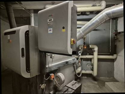 Fröling Turbomatic 85 mit Raumaustragung