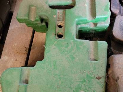 Gewicht John Deere