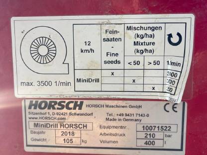 Bild 5:Horsch Minidrill