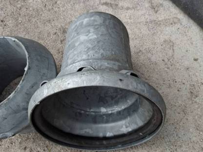 Bild 4:8 Zoll Güllekupplungen Perrot Schlauch KKM Tülle V-Teil