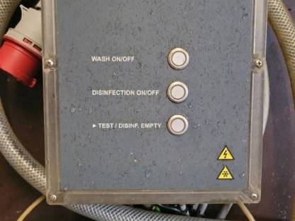 Bild 2:Klauenwaschanlage Melkroboter BOVIBOOSTER WDone