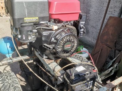 Bild 4:Eigenbautraktor