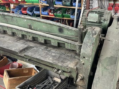 Schlagschere, Blechschere & Blechbiegemaschine