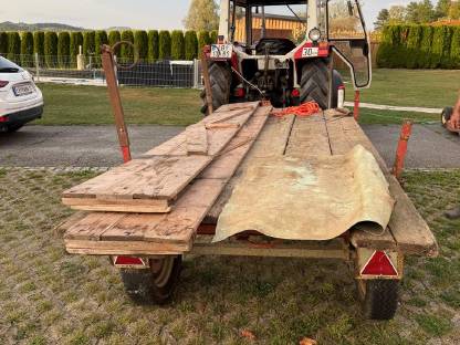 Bild 2:Anhänger - stabil und einsatzbereit 10 km/h