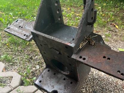 Bild 4:Zugmaul mit Anhängeschlitten